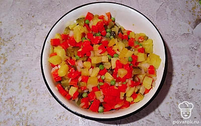 Перемешиваем. 