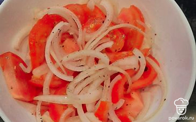 Салатик вкусный, полезный — Рецепт с фото